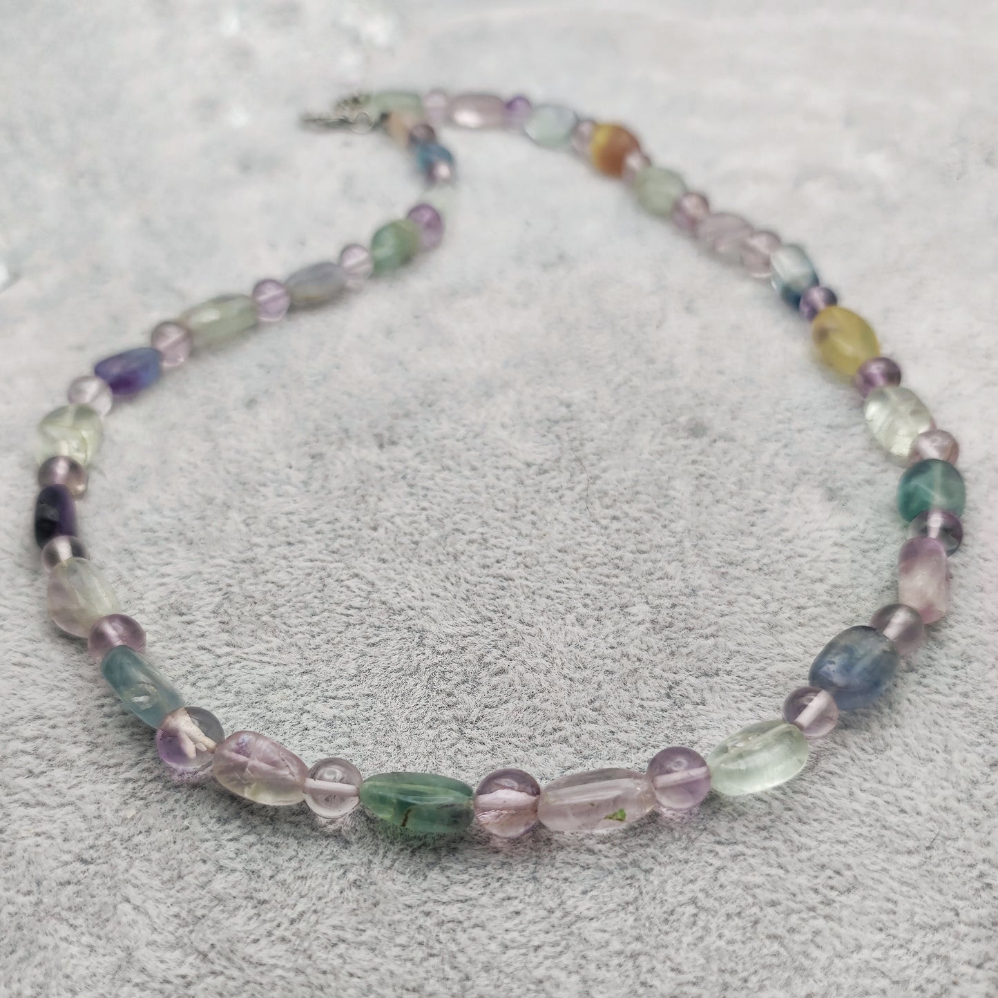 Collana di Fluorite ed Ametista