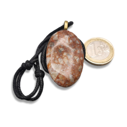 Pendente di Diaspro Orbicolare (Ocean Jasper)