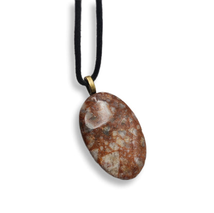 Pendente di Diaspro Orbicolare (Ocean Jasper)