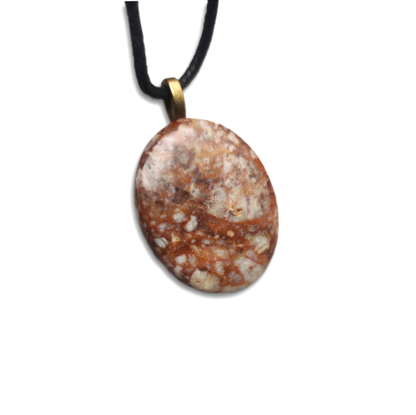 Pendente di Diaspro Orbicolare (Ocean Jasper)