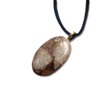 Pendente di Diaspro Orbicolare (Ocean Jasper)