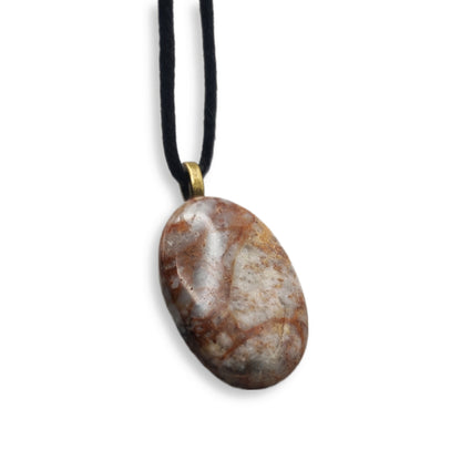 Pendente di Diaspro Orbicolare (Ocean Jasper)