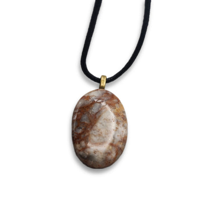 Pendente di Diaspro Orbicolare (Ocean Jasper)