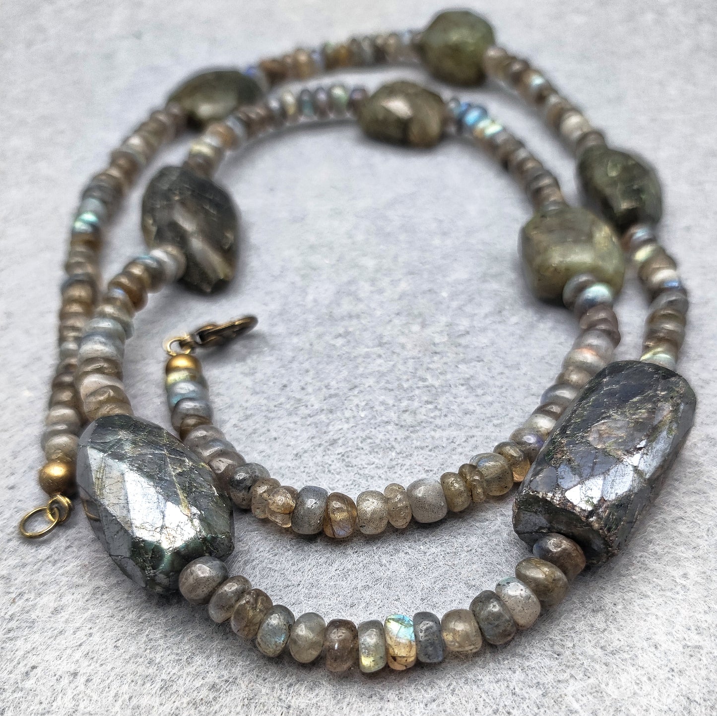 Collana di Labradorite