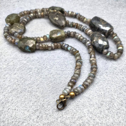 Collana di Labradorite