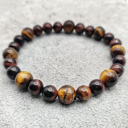 Bracciale di Tiger Eye ed Iron Tiger Eye