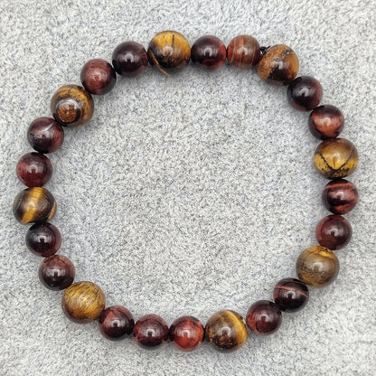 Bracciale di Tiger Eye ed Iron Tiger Eye